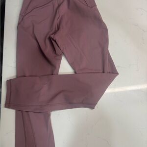 lululemon Dusty Rose Performance Leggings